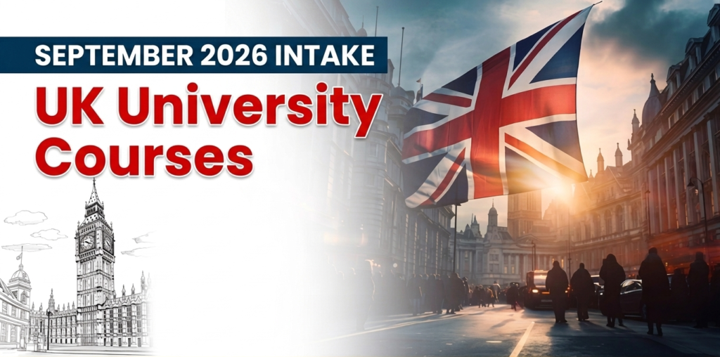 UK University Courses Starting in September 2026