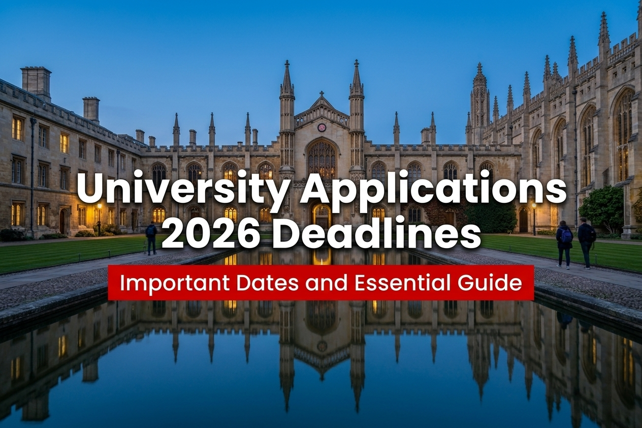 When Is the Deadline for University Applications 2026